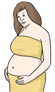 Bild schwangere Frau
