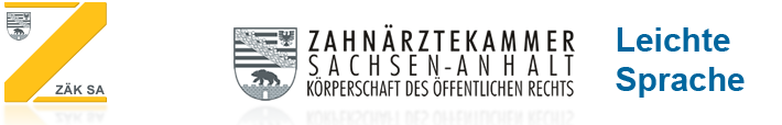 Zahnärztekammer Sachsen-Anhalt Leichte Sprache