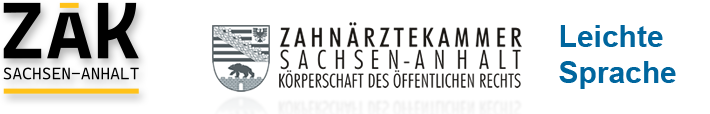 Zahnärztekammer Sachsen-Anhalt Leichte Sprache
